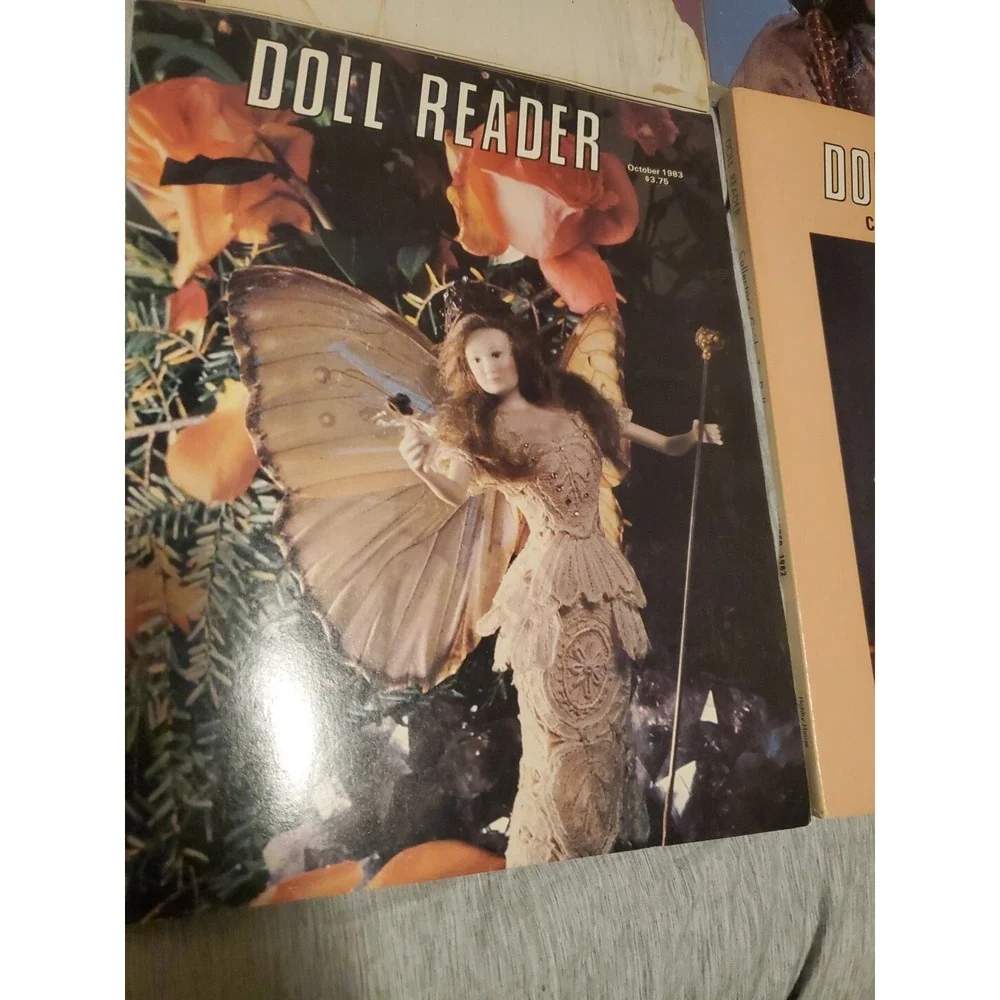 Doll Reader Collectors Magazine Lot of Four 1982,1983, 1987Issues Complete